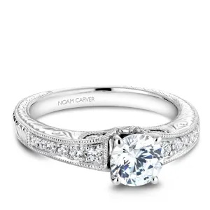 Noam Carver Engagement Ring - B050-01WM-100A