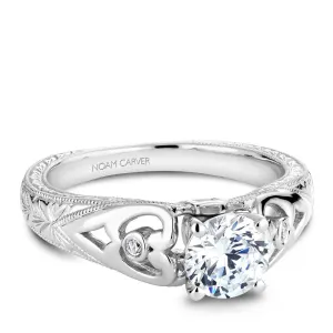 Noam Carver Engagement Ring - B051-01WZ-100A
