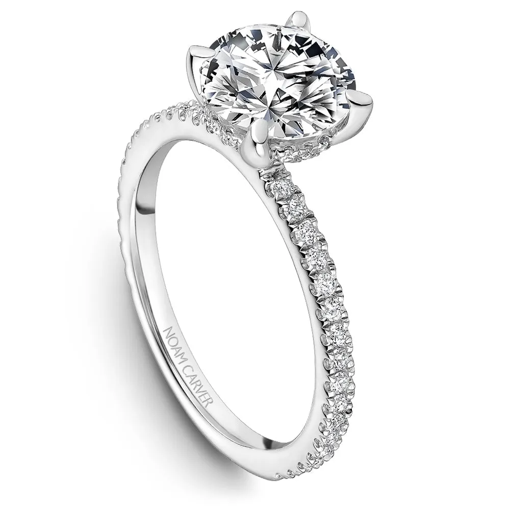 Noam Carver Engagement Ring - B372-01WS-100A