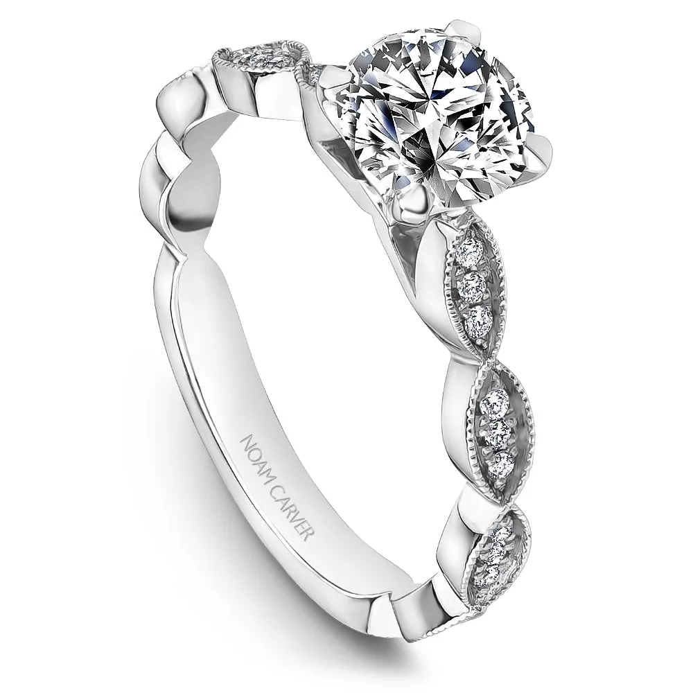 Noam Carver Engagement Ring - B513-01WZ-100A