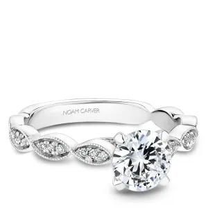 Noam Carver Engagement Ring - B513-01WZ-100A