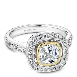 Noam Carver Engagement Ring - R040-03WYM-FCYA