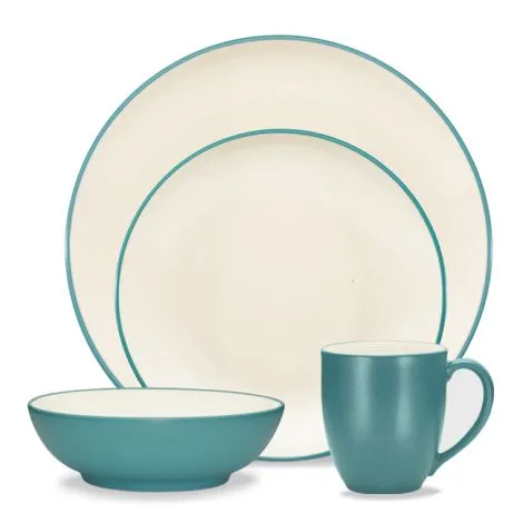 Noritake Turquoise Colorwave Coupe Dinnerware Set