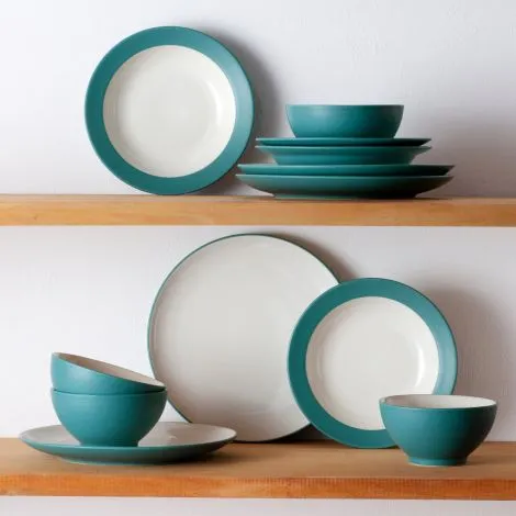 Noritake Turquoise Colorwave Coupe Dinnerware Set