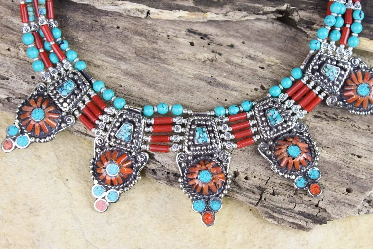 Ocean of Wisdom Tibetan Necklace
