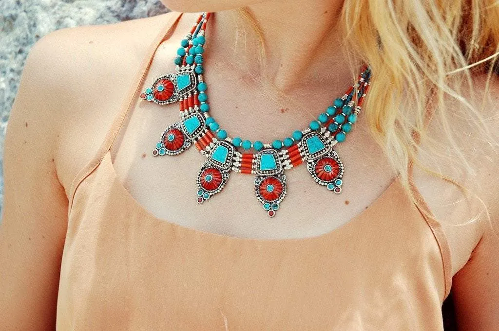Ocean of Wisdom Tibetan Necklace