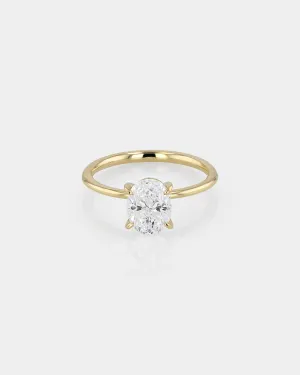 Oval Engagement Ring