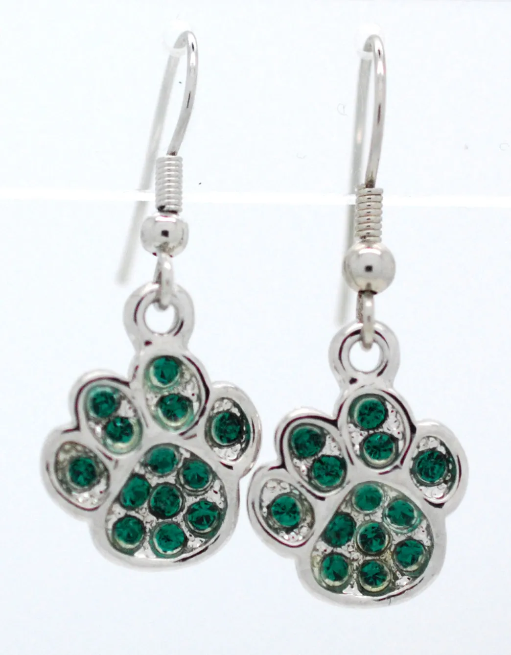 Paw Print Earrings New - DANGLE