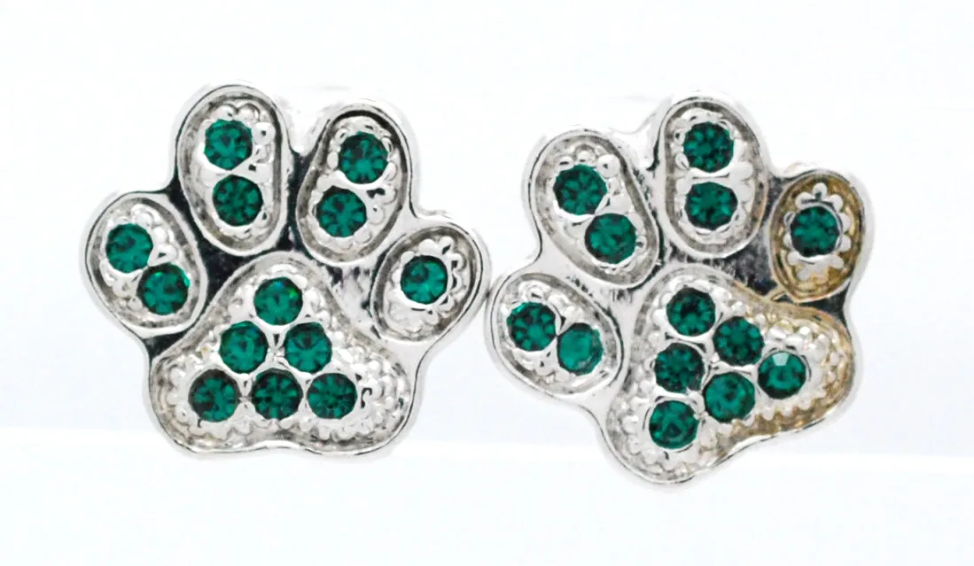 Paw Print Earrings - POST