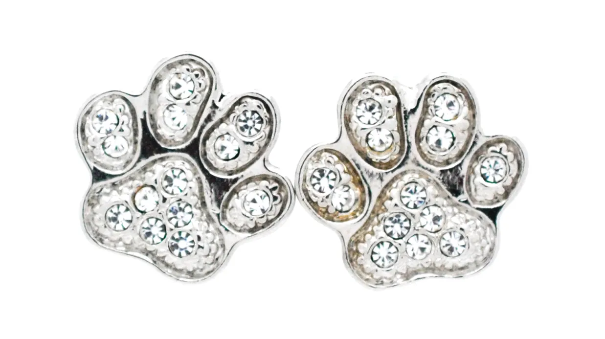 Paw Print Earrings - POST