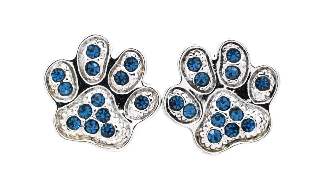 Paw Print Earrings - POST