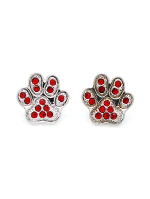 Paw Print Earrings - POST