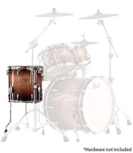 Pearl Master Maple 18" X 16" Floor Tom W/ DC Mocha Tamo Finish