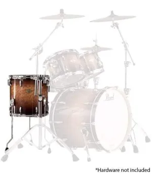 Pearl Master Maple 18" X 16" Floor Tom W/ DC Mocha Tamo Finish Pearl Master Maple 18" X 16" Floor Tom W/ DC Mocha Tamo Finish