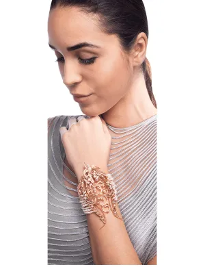 Pirouette Pearl Handwrap Bracelet