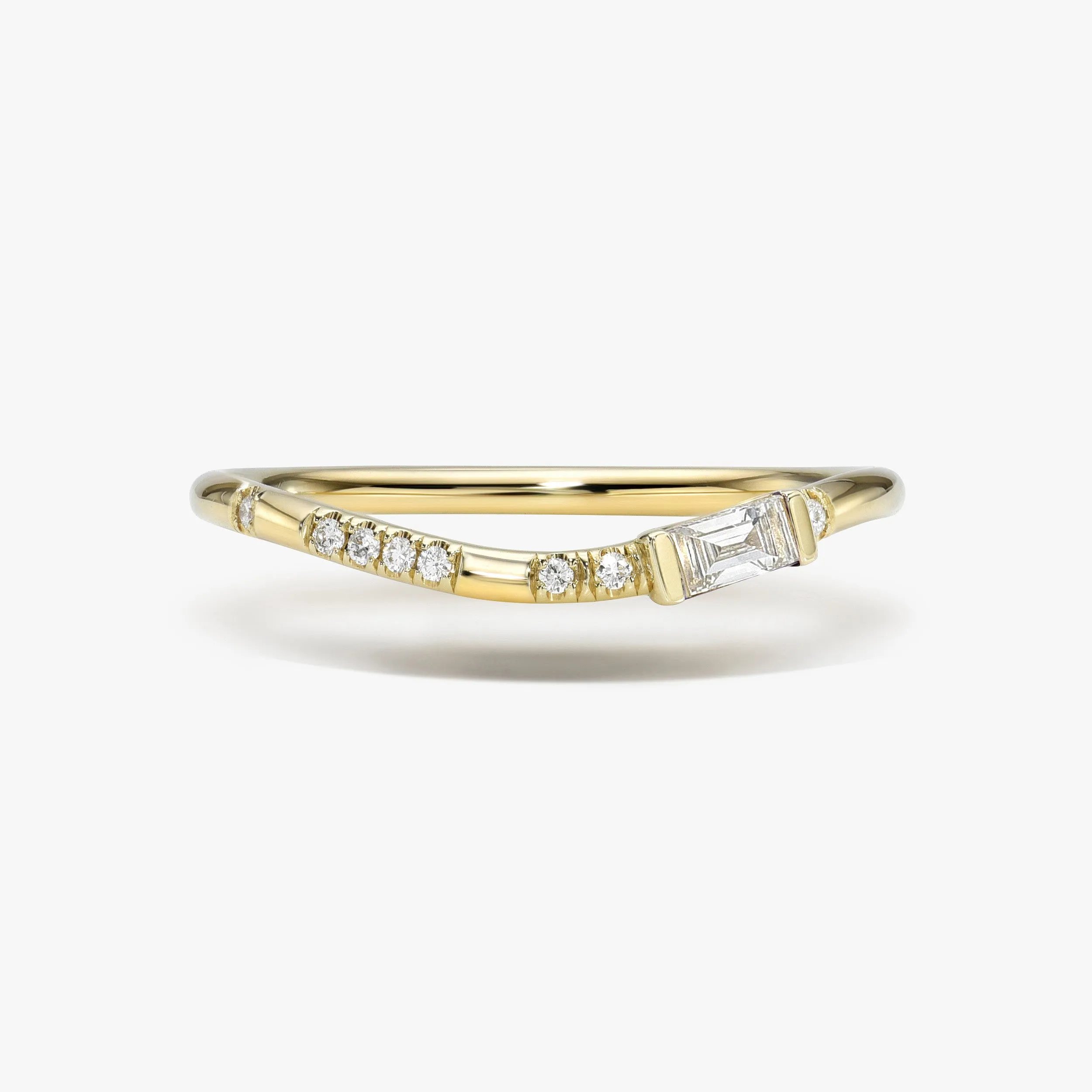 Pleiades Ellipse Birthstone Ring