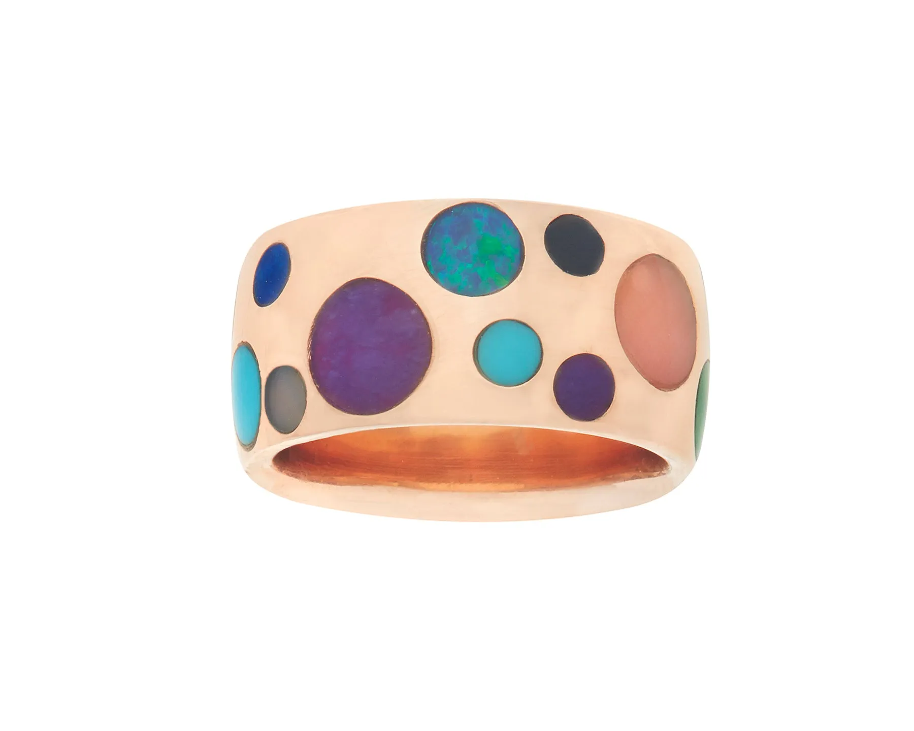 Polkadot Inlay Ring