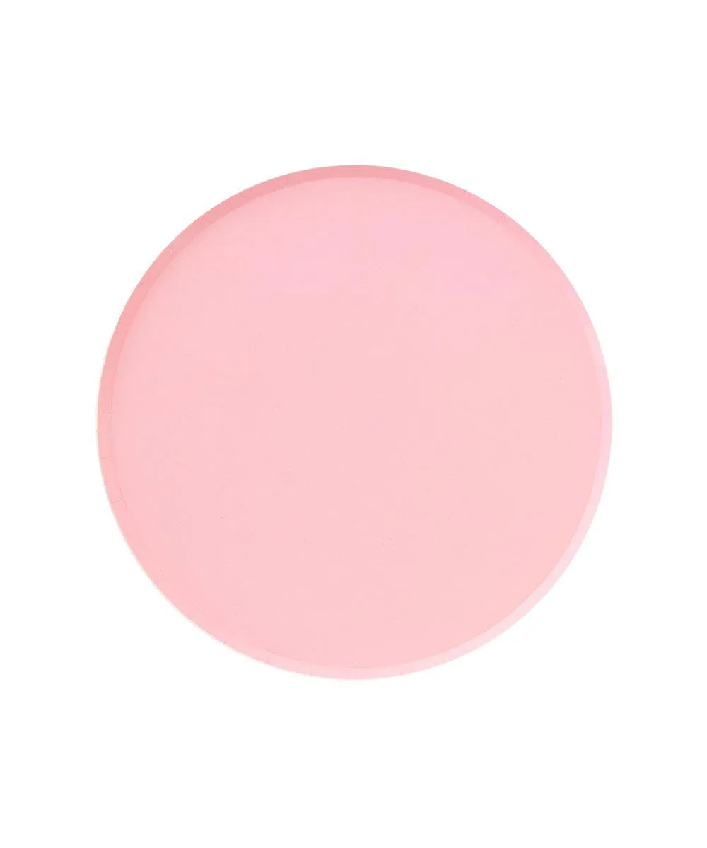 Pretty In Pink Plate Set - Large (8 Pack)