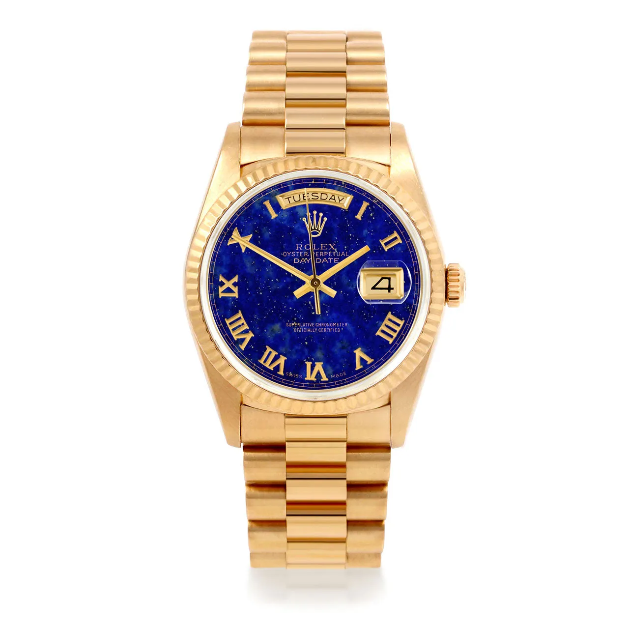 Rolex Day-Date 36mm | 18038-LPS-ROM-FLT-PRS