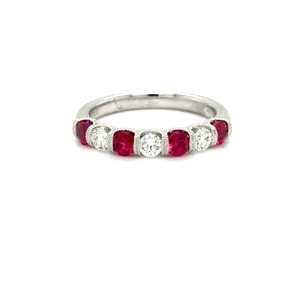 Ruby and Diamond Band at Regard Jewelry in Austin, Texas