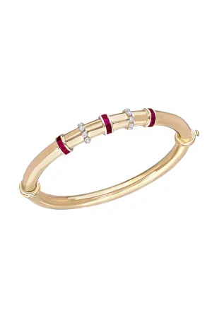 Ruby Diamond Paro Bracelet