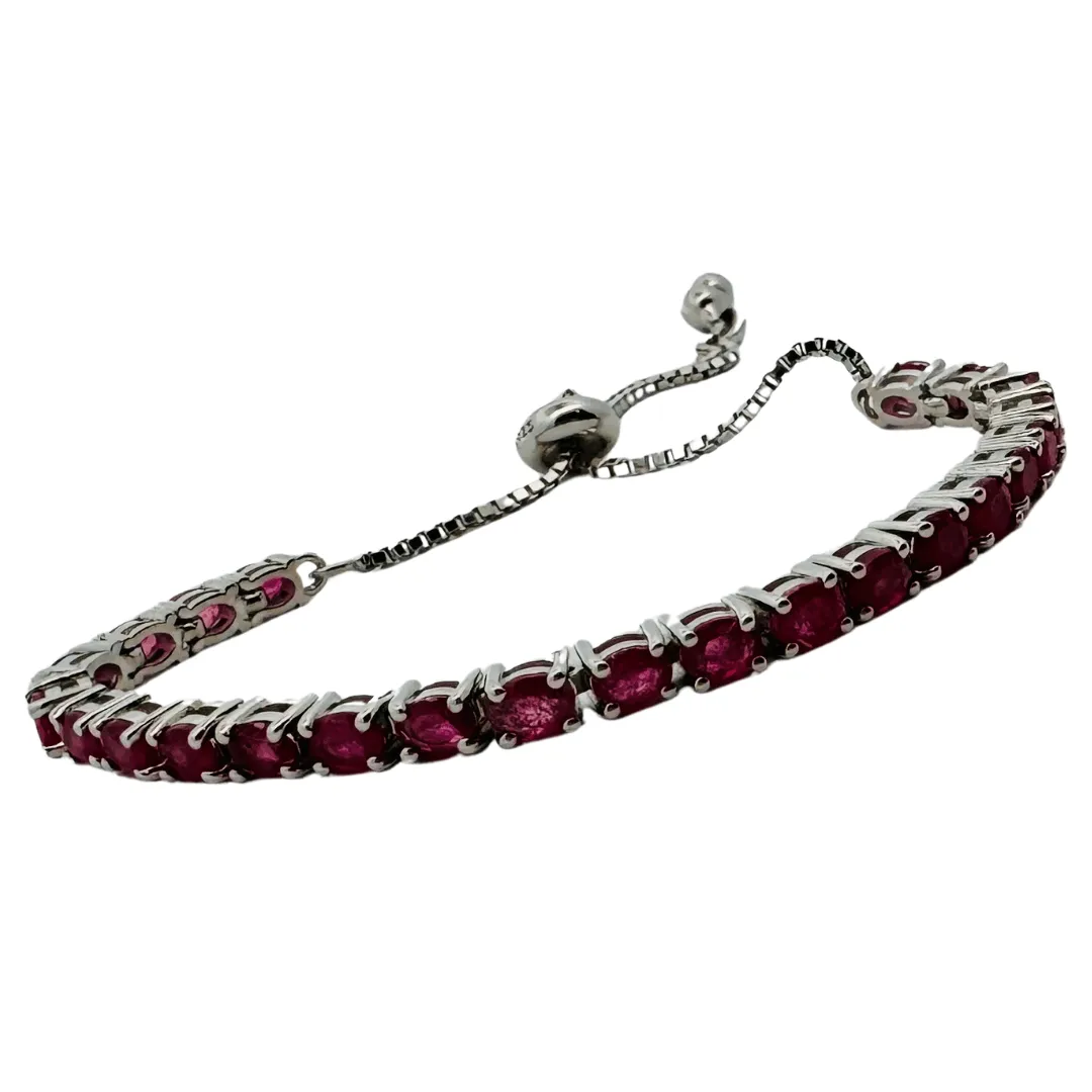 Ruby Tennis Bracelet