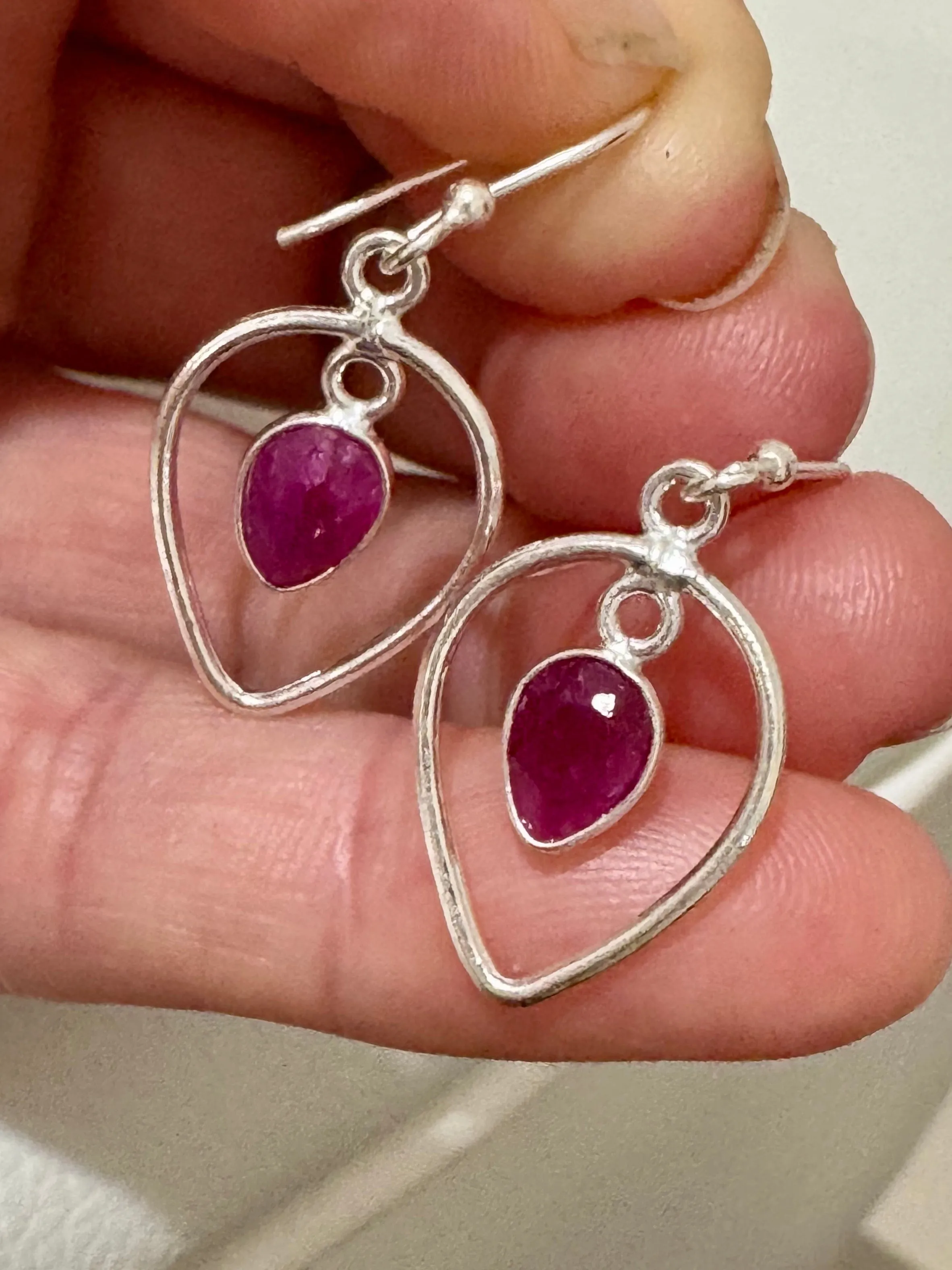 Ruby Tivaali earrings