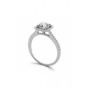 S Kashi & Sons Halo Engagement Ring EN7330-1WG