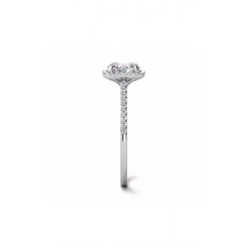 S Kashi & Sons Halo Engagement Ring EN7330-1WG