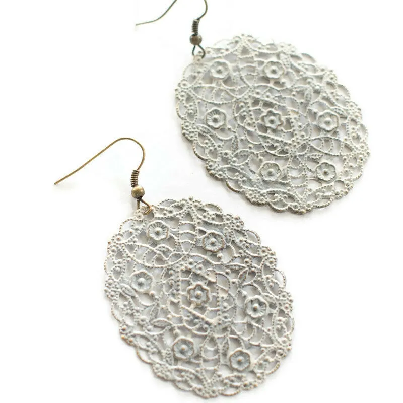 Secret Garden Filigree Earrings