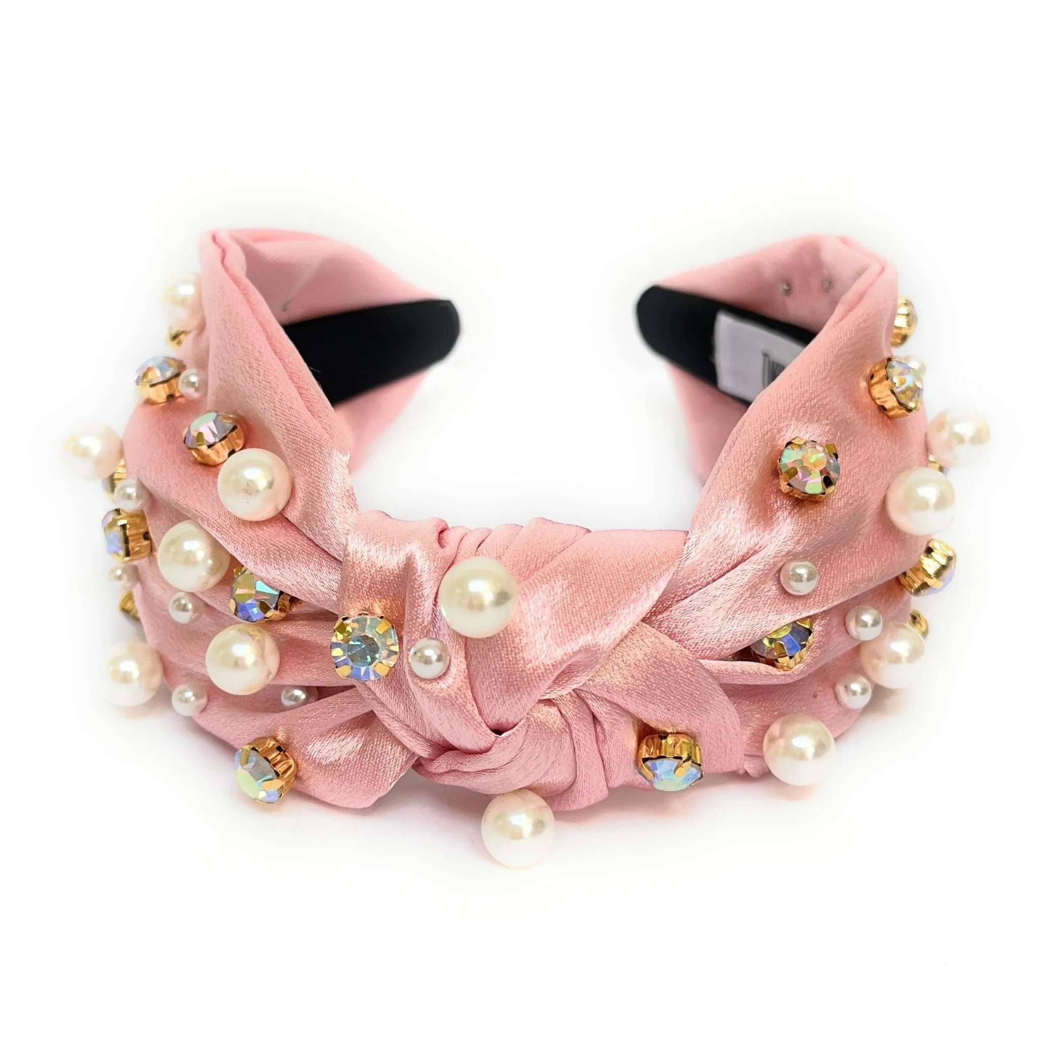 Silk Embellished Knot Headband (more colors)