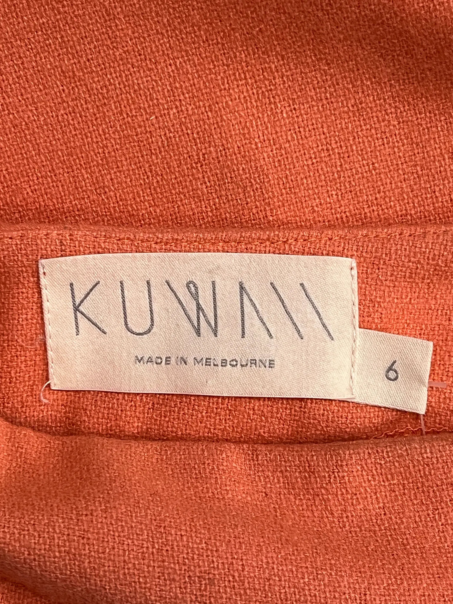 Size 6 - Kuwaii Coral Wool Blend Pants