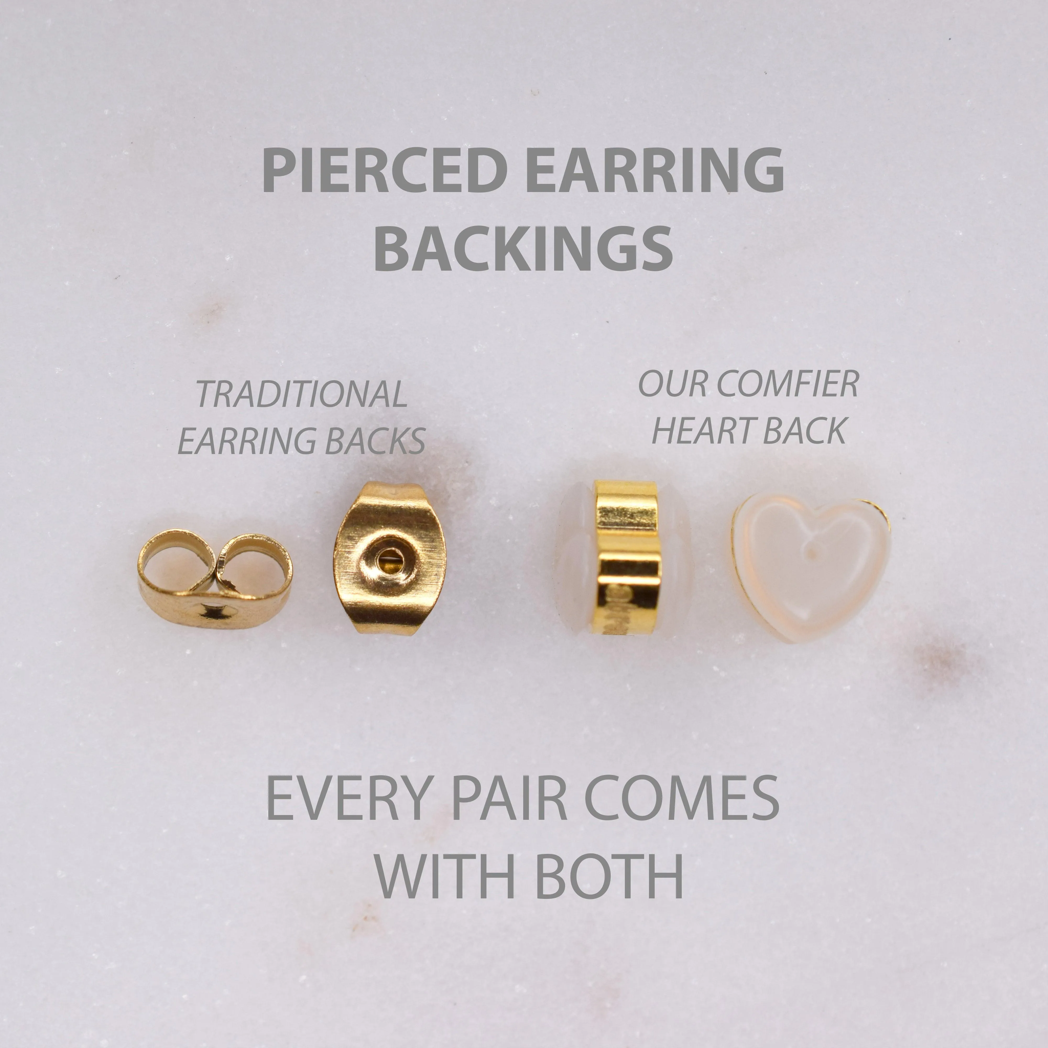 SMALL TEXTURED HOOP EARRINGS IN GOLD