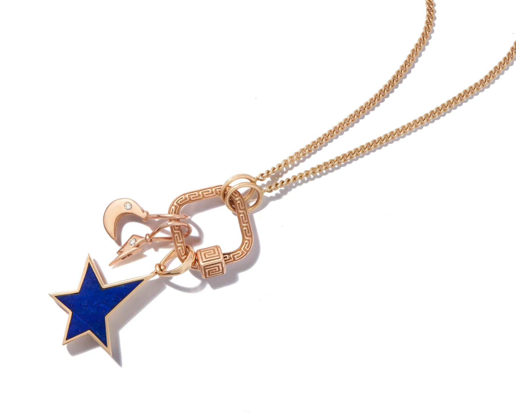 Star Charm in Lapis