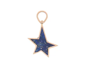 Star Charm in Lapis