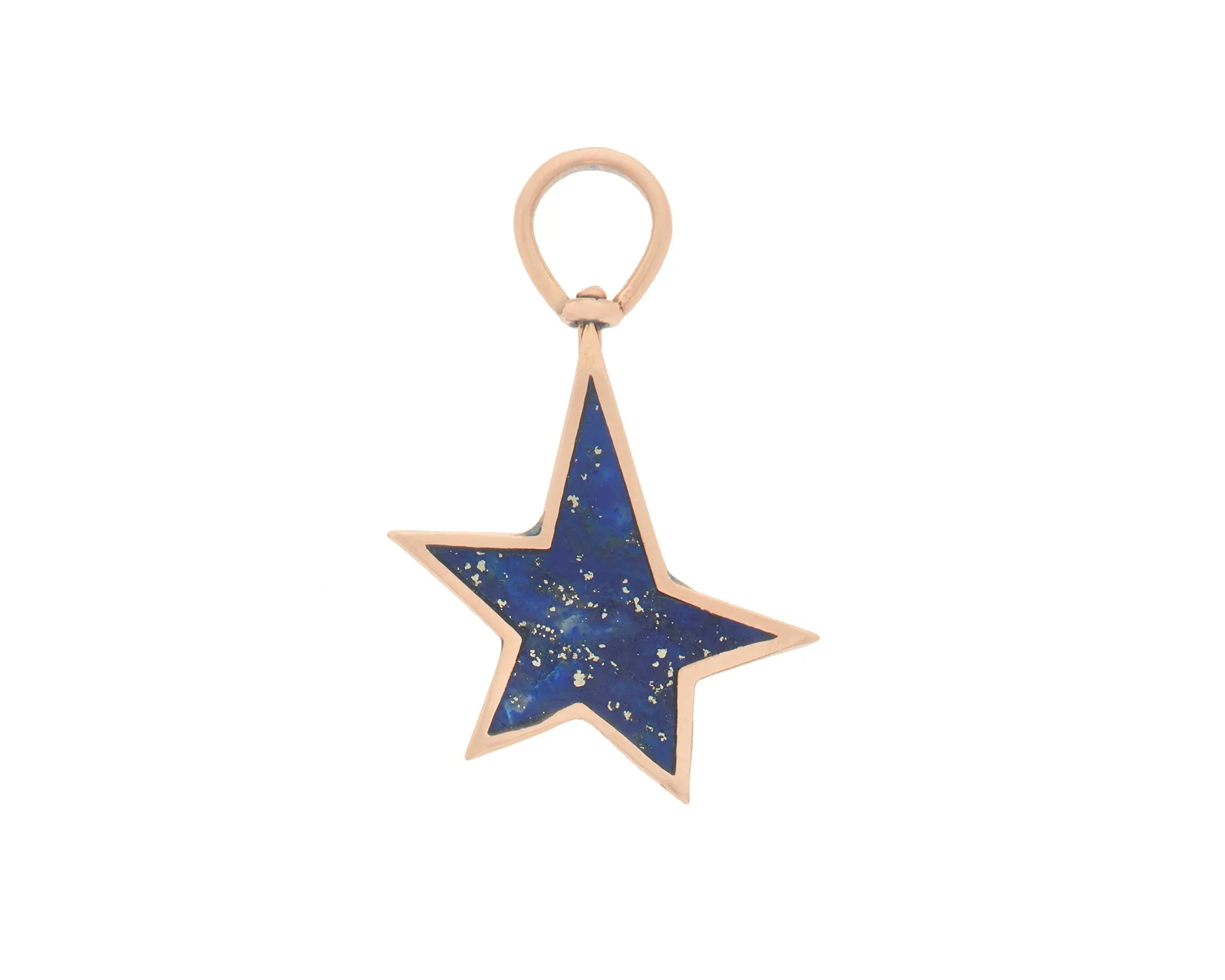 Star Charm in Lapis
