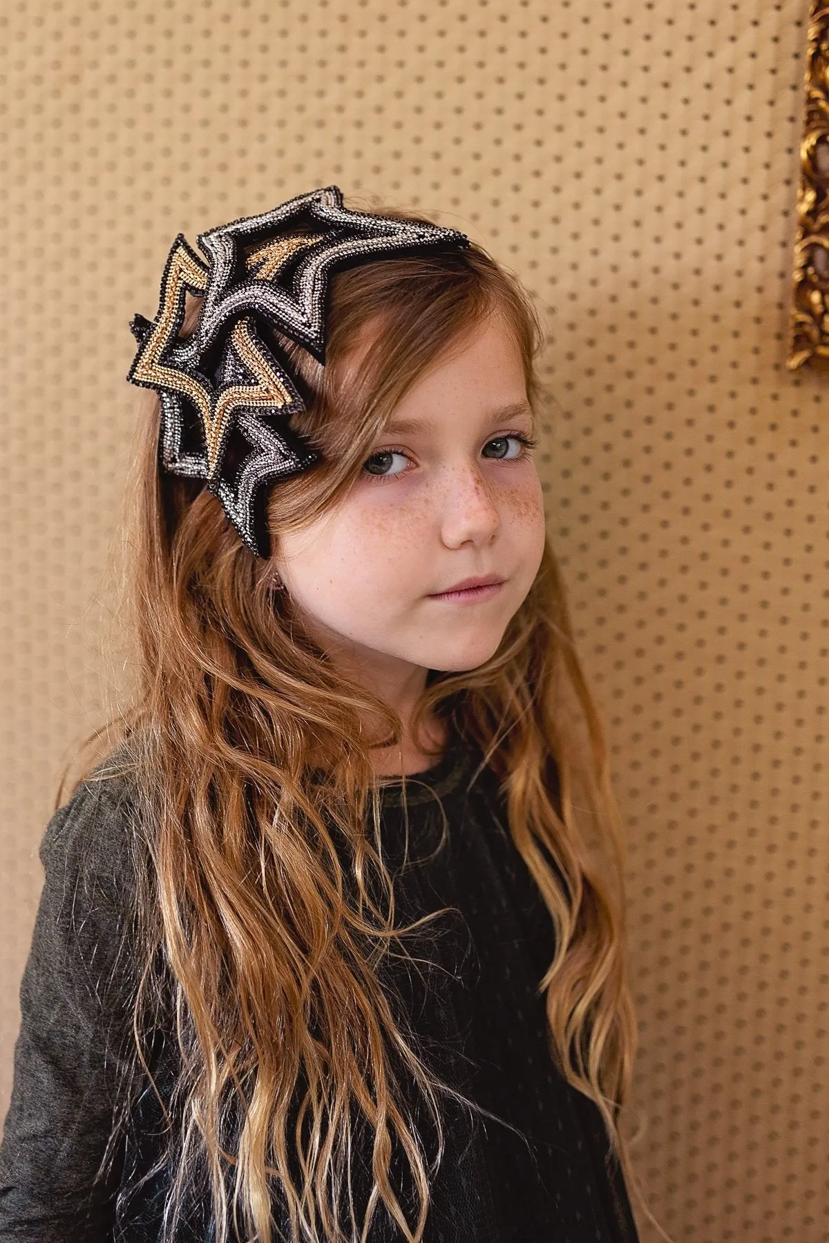 Star Fan Heaband - Rose Gold