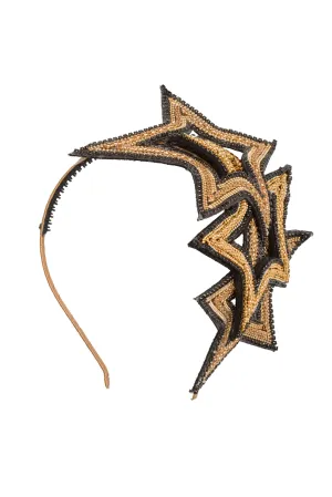 Star Fan Heaband - Rose Gold