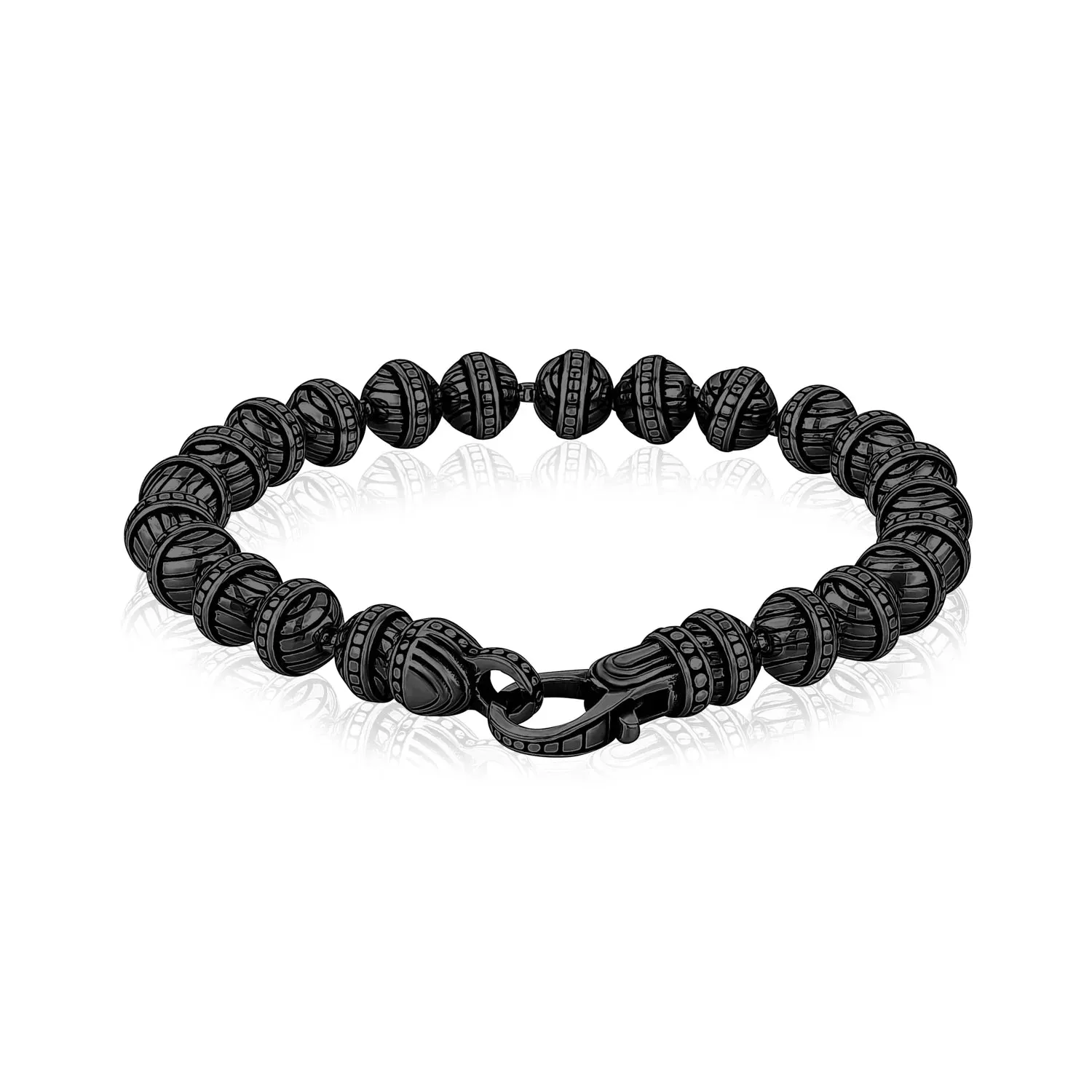 Steel Beaded Bracelet
