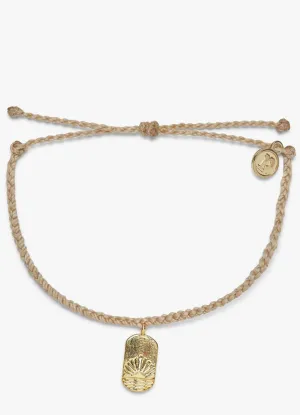 Sundown Gold Charm Bracelet in Sand by Pura Vida
