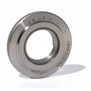 Taperpipe NPT Ring Gage L-1 - 1/16-27