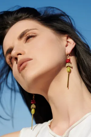 The Nefeli Earring - Mother of Pearl