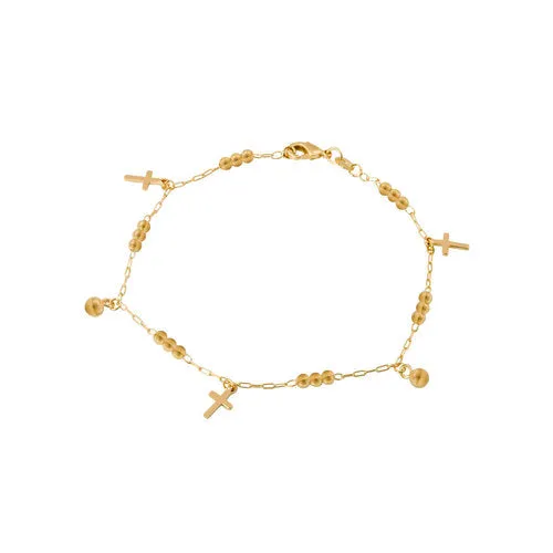 THE TORINO CROSS ANKLET