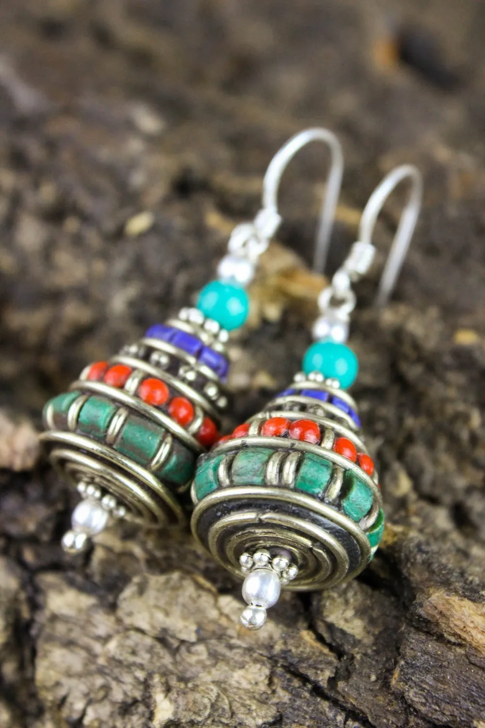 Tibetan Transformations Earrings