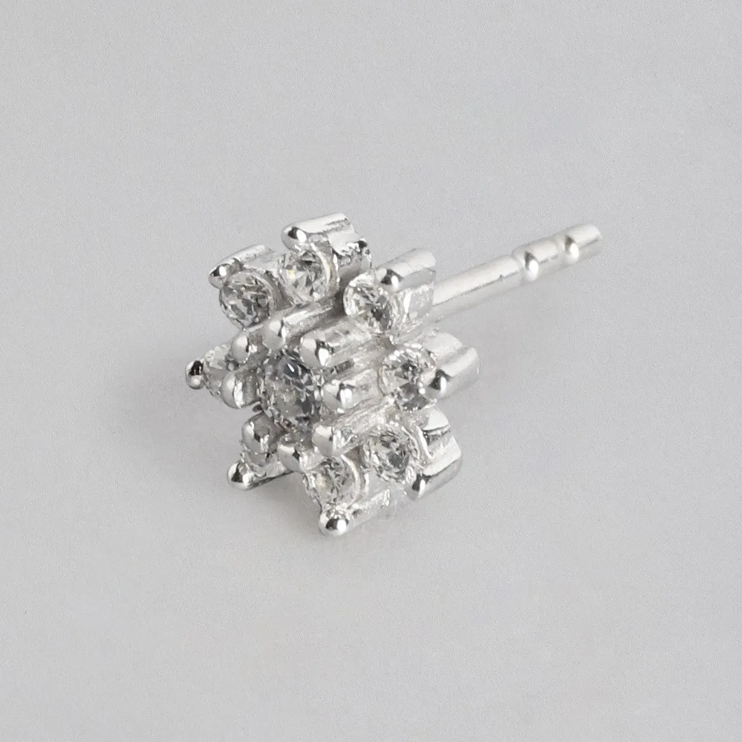 Triple-CZ 925 Sterling Silver Earring Combo