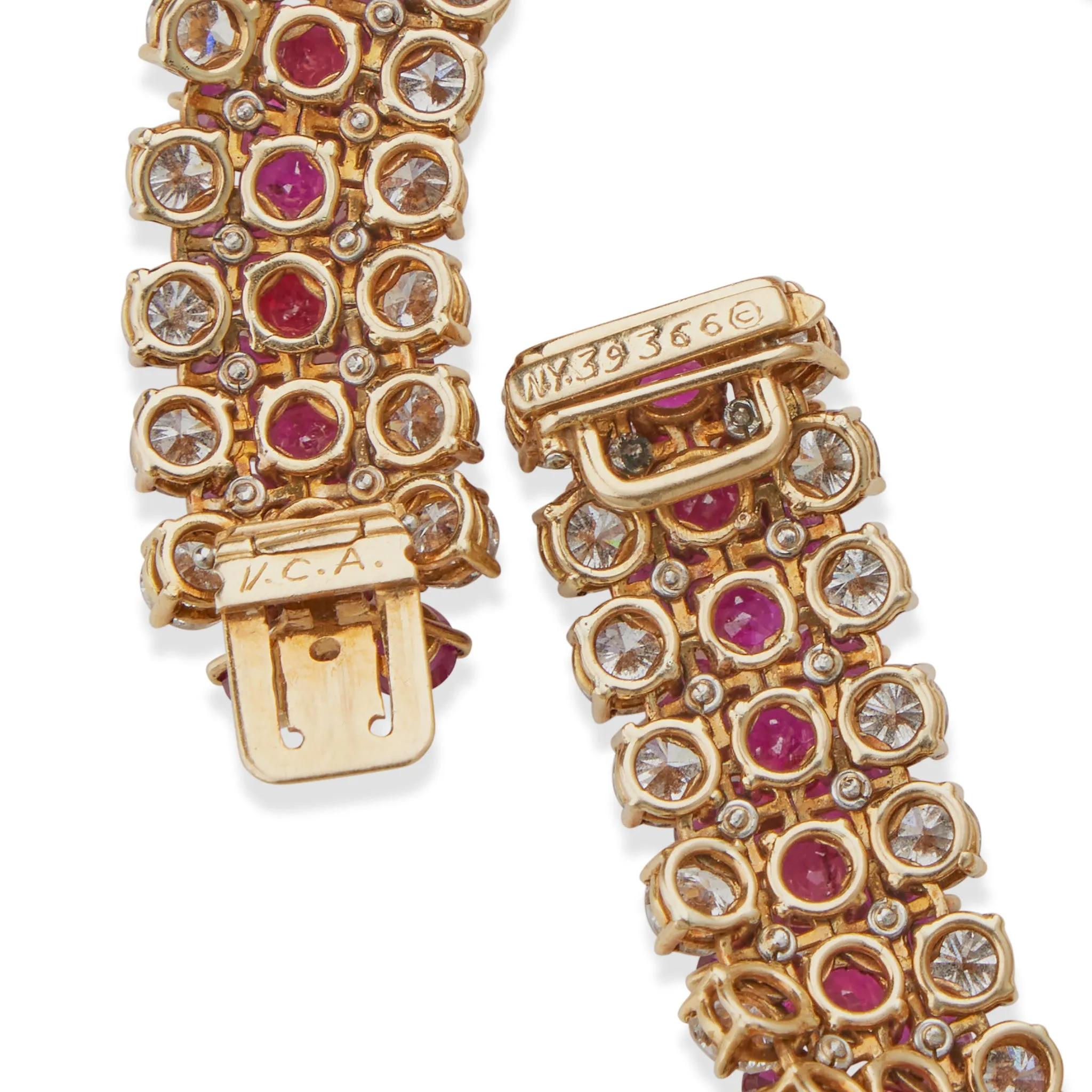 Van Cleef & Arpels No-Heat Burma Ruby Bracelet