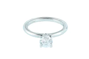 Verragio 1/2 ctw Tradition Collection Solitaire Lab Center Diamond Engagement Ring