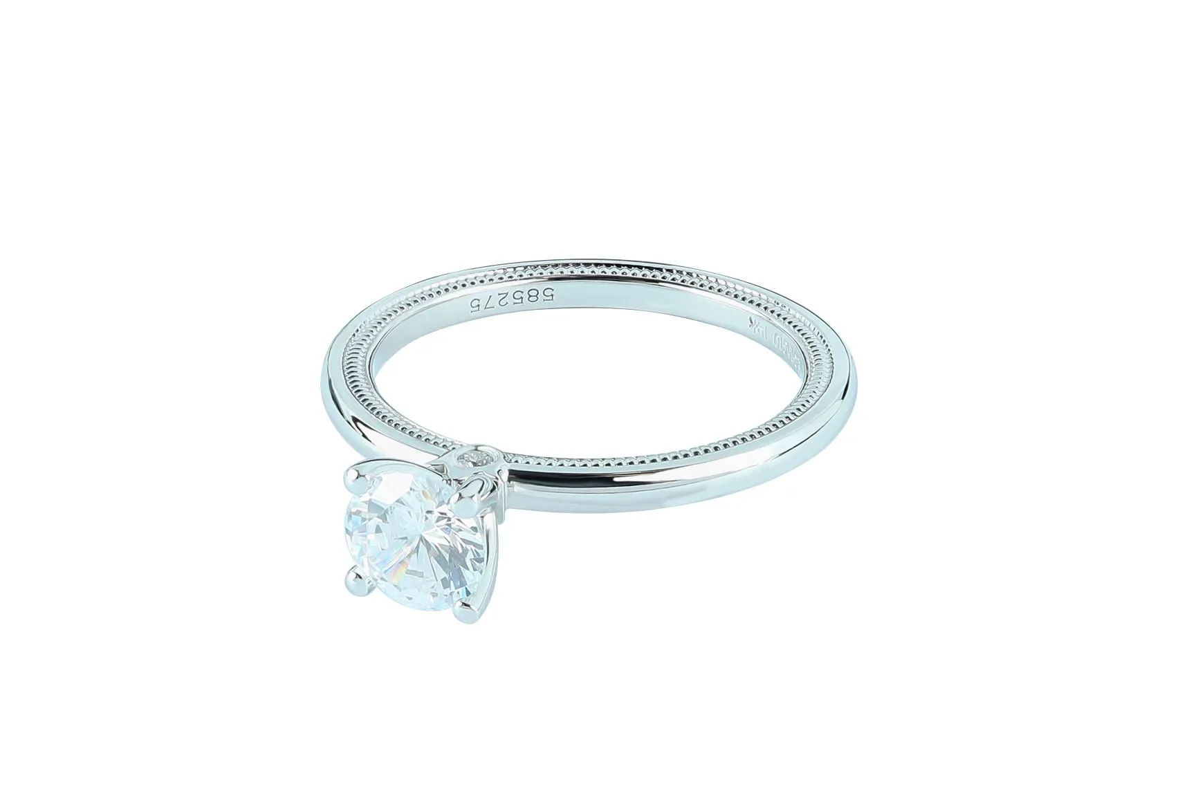 Verragio 1/2 ctw Tradition Collection Solitaire Lab Center Diamond Engagement Ring