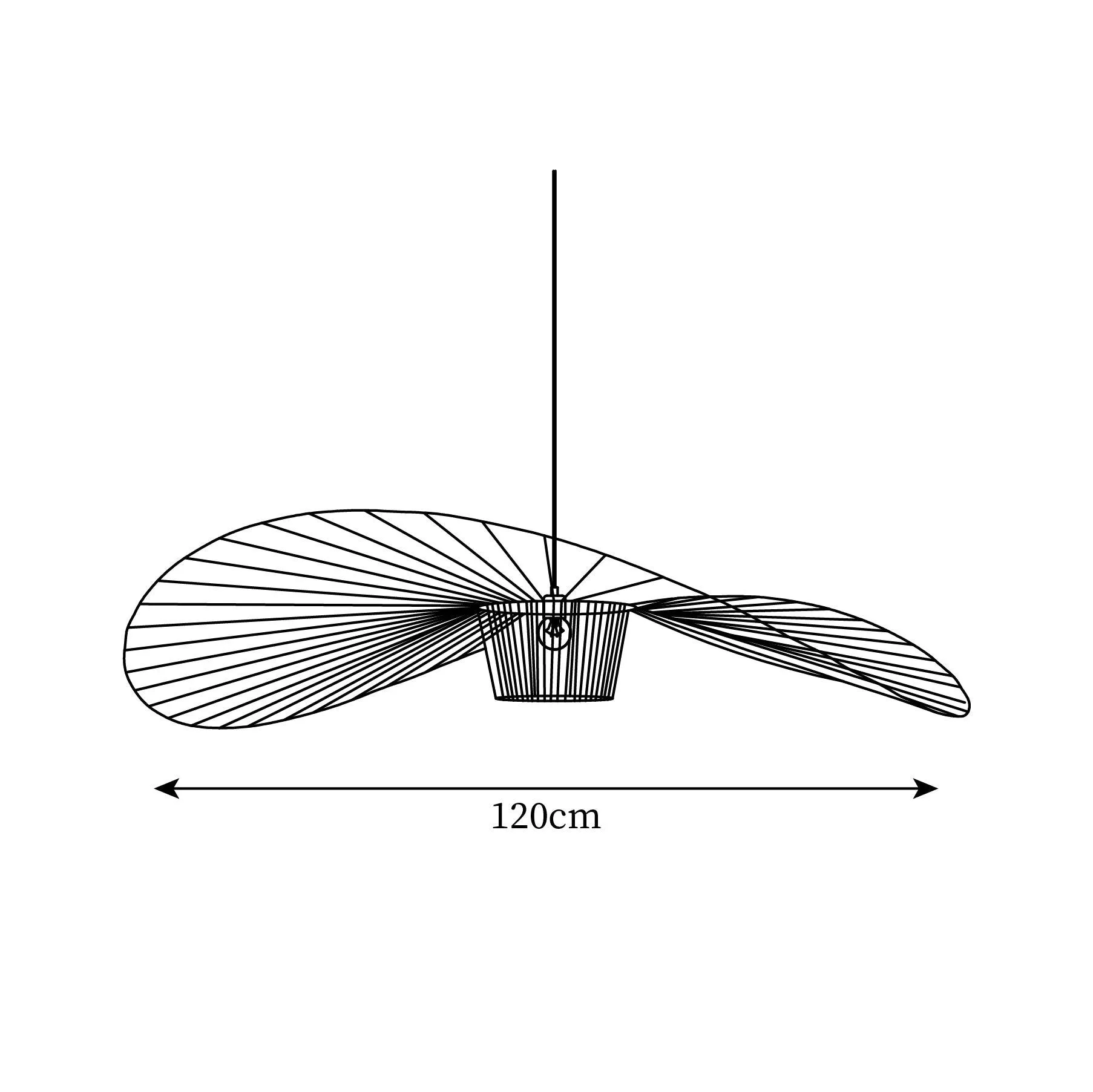 Vertigo Fiberglass Pendant Lamp