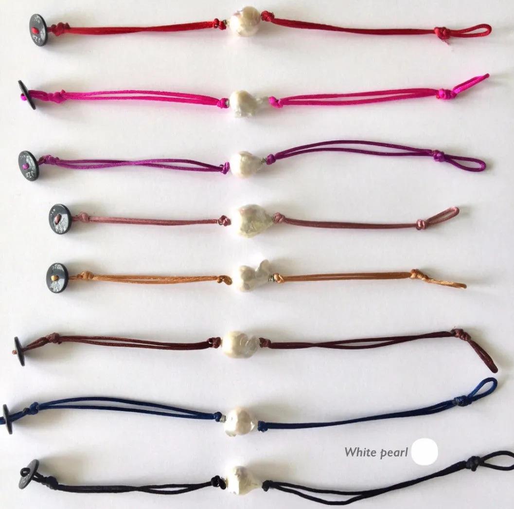 White Pearl Bracelet